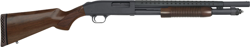 MOSSBERG 590 RETRO 12GA 3" 7RD - 18.5" BLUED/WALNUT