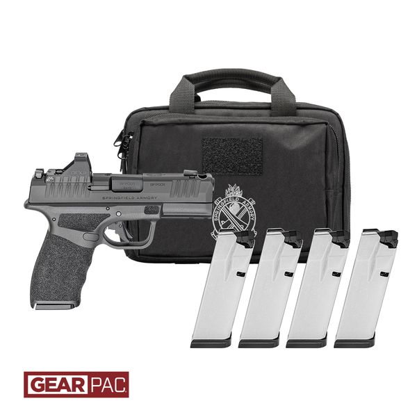 SPRINGFIELD HELLCAT PRO COMP - 9MM 3.8" 10RD CA 4 MGS GEARPAC