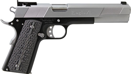 IVER JOHNSON EAGLE XL 2-TONE - 10MM 6" ADJ 8RD CHROME SLIDE