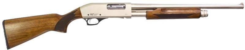 GFORCE ARMS PUMPERNICKEL GFP3 - 20GA 18.5" 5RD NICKEL/WALNUT