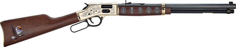 HENRY H6 EAGLE SCOUT TRIB. 2ND - ED 44MAG OCTAGON ENGRAVED