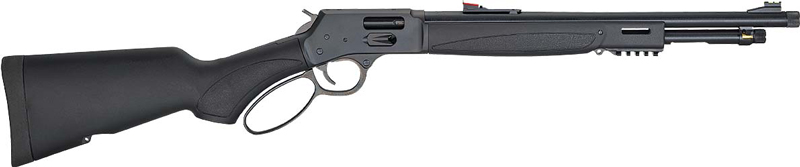 HENRY H12 X MODEL LEVER 45LC - 17.4" TB BLUED BLACK SYN.