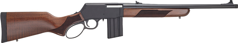 HENRY H23 LASR SUPREME 450BM - 18" THREADED BLUED WALNUT