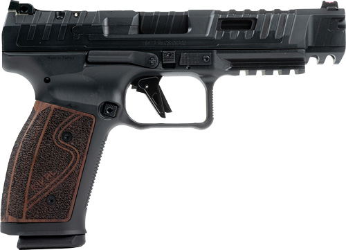 CANIK SFx RIVAL-S 9MM 5" OR - AS DARK SIDE ROSEWOOD 18RD M