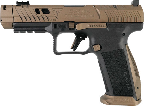 CANIK TTI COMBAT 9MM 4.6" BBL - OR FS 2-18RD MAGS BLACK