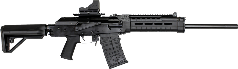 JTS M12AKT1 12GA 3" SHOT GUN - WITH RED DOT (2) 5RD MAGS BLK