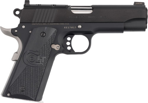 COLT NIGHT COMMANDER 45ACP - 4.25" 8RD BLACK BLUED OPT RDY