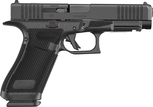 GLOCK 17 ORS 9MM GEN6 FS - 17-SHOT BLACK FRONT SERATIONS