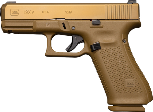 GLOCK 19X V NIGHT SIGHTS - 19-SHOT COYOTE TAN - Image 2