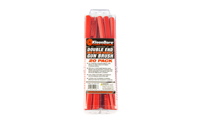 KLEEN BR DBL END NYLON BR BRUSH 20PK