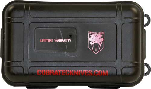 COBRATEC LARGE CTK1 OTF SAND - DISTRESSED CRKTE 3.75" TANTO