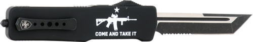 TEMPLAR KNIFE LARGE ZINC OTF - COME & TAKE IT AR 3.5" D2