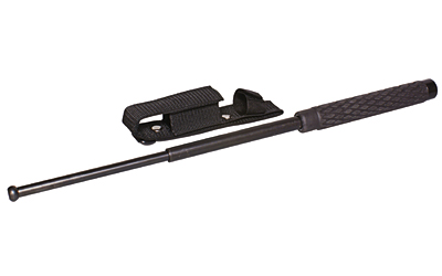 PS EXP BATON 21" RUBBER HANDLE BLK