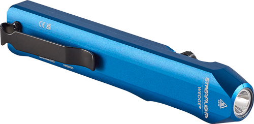 STREAMLIGHT WEDGE CARRY LIGHT - WHITE EDC BLUE W/POCKET CLIP