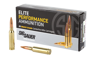 SIG AMMO 6.5CM 140GR OTM 20/200