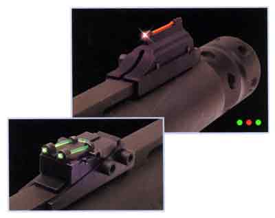 TRUGLO SIGHT SET GOBBLE-DOT - PRO SERIES 5/16" RIB RED/GREEN