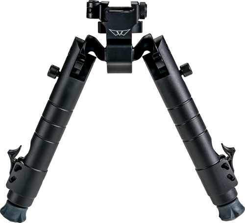 WARNE SKYLINE PRECISION BIPOD - 6.9"-9.1" 19OZ PIC/WEAVER