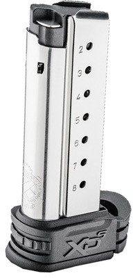 SPRINGFIELD MAGAZINE XDS 9MM - LUGER 8RD W/BLK SLEEVES 1&2