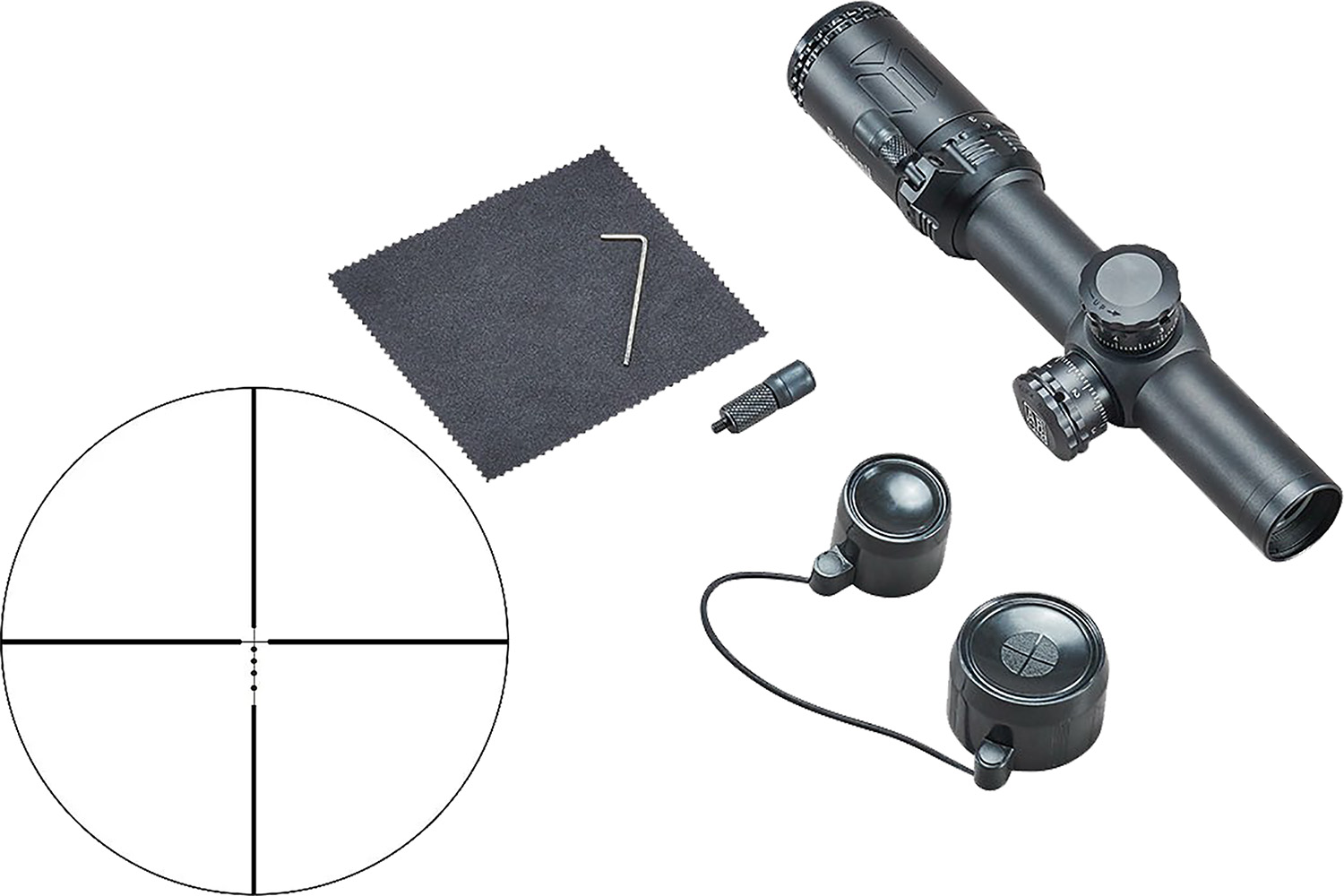 BOP AR OPTIC 1-4X24 LPVO 30M