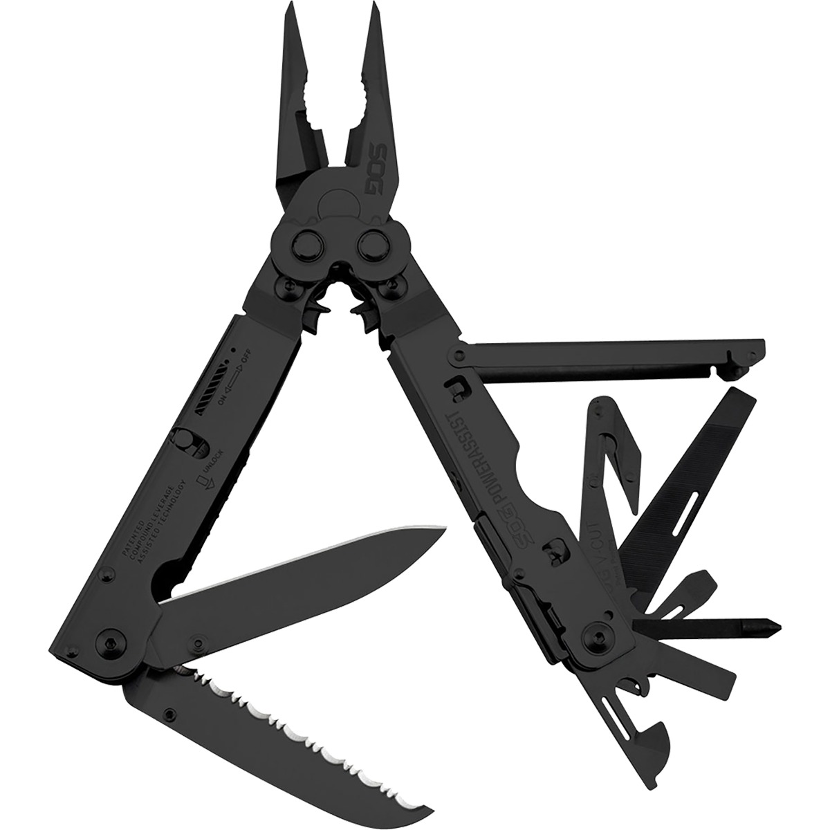 SOG POWERASSIST BLACK