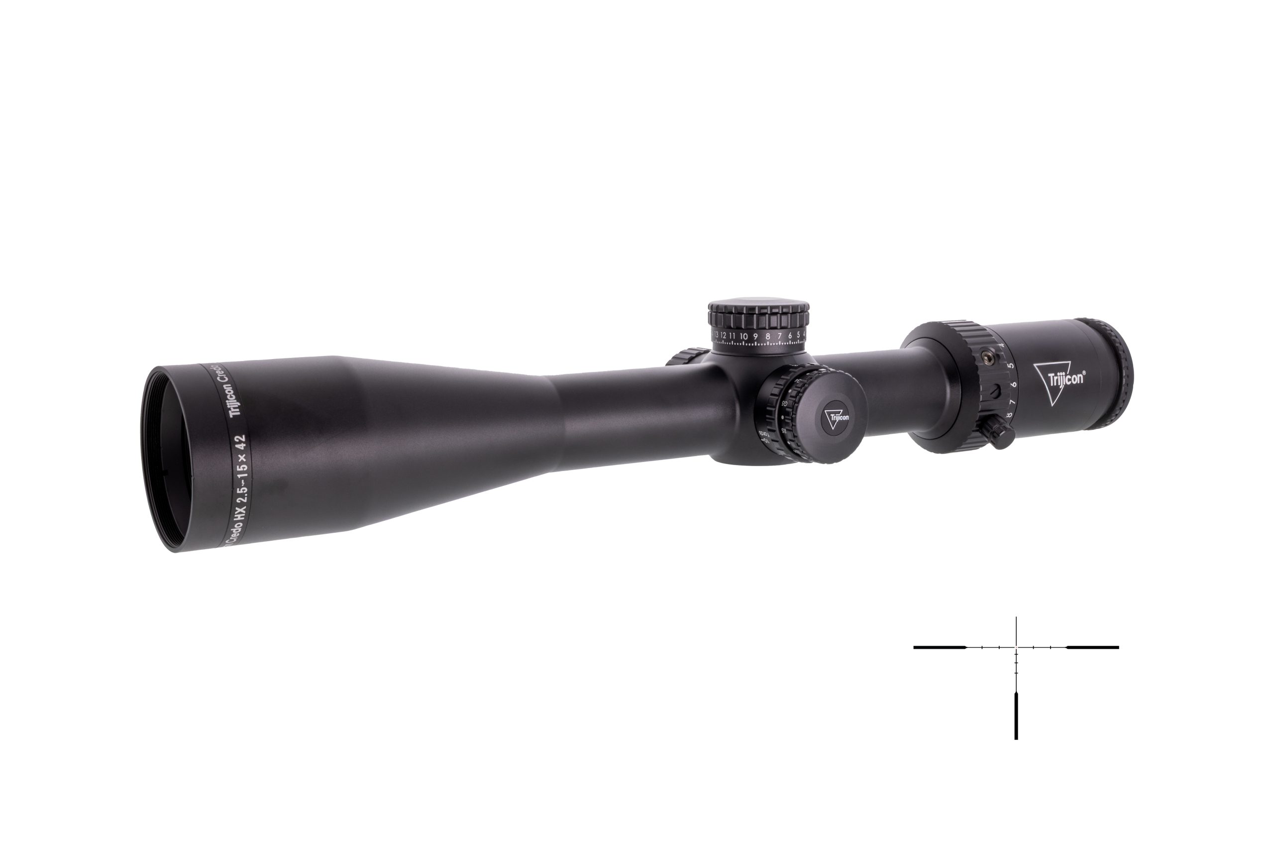 TRIJICON CREDO HX 2.5-15X42 BDC RD/GRN