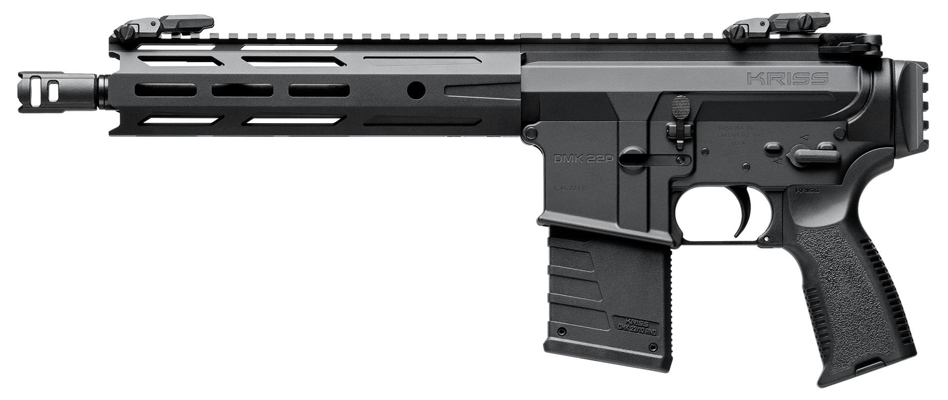 KRISS USA DMK22P 22LR 10.5" BLK 10+1 TB