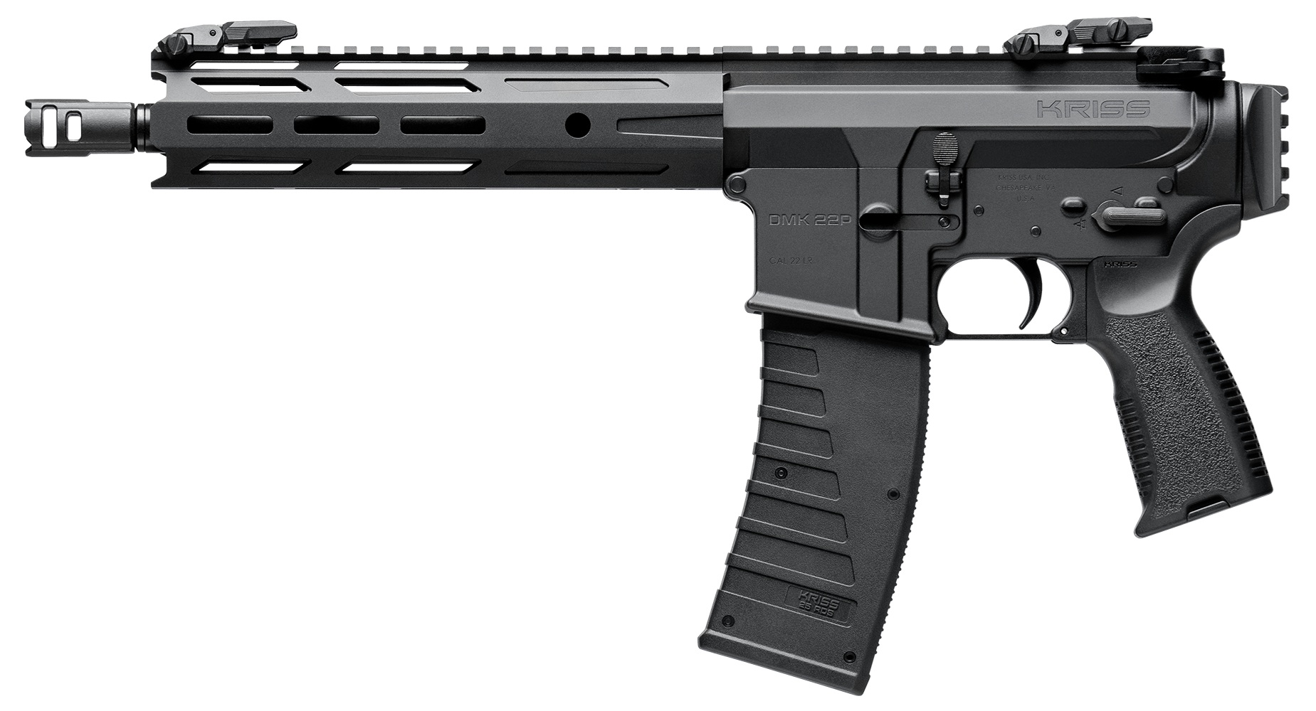 KRISS USA DMK22P 22LR 10.5" BLK 25+1 TB