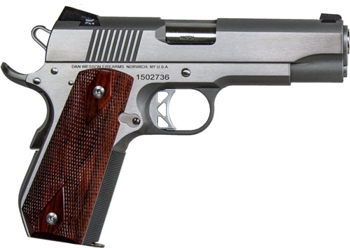 DAN WESSON COMMANDER 45ACP - CLASSIC BT STAINLESS 8RD MAG - Image 2