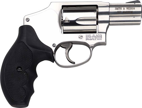 S&W 640 357 2.125" FS 5-SHOT - STAINLESS STEEL RUBBER