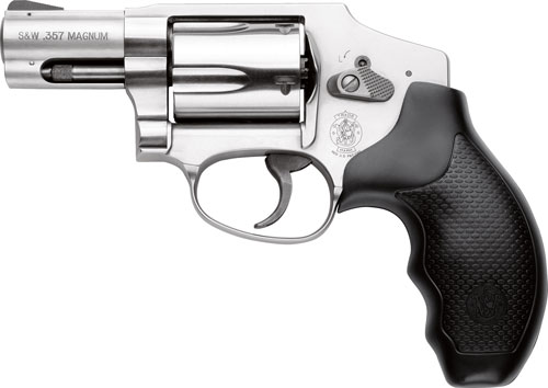 S&W 640 357 2.125" FS 5-SHOT - STAINLESS STEEL RUBBER - Image 2