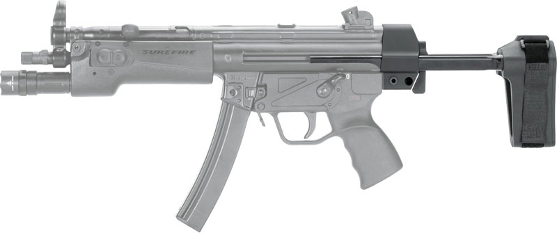 SB TACTICAL BRACE HK PDW BLACK - FITS HK MP5/HK53 - Image 2