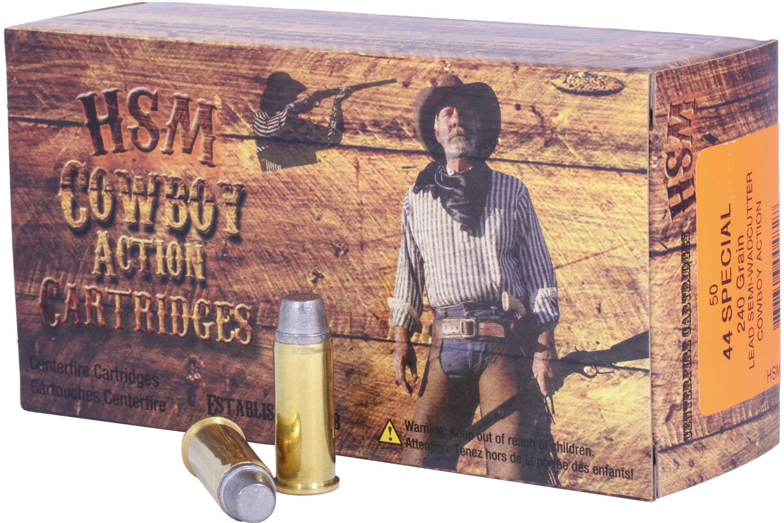 HSM 44SP 240GR CWBY SWCH 50RD