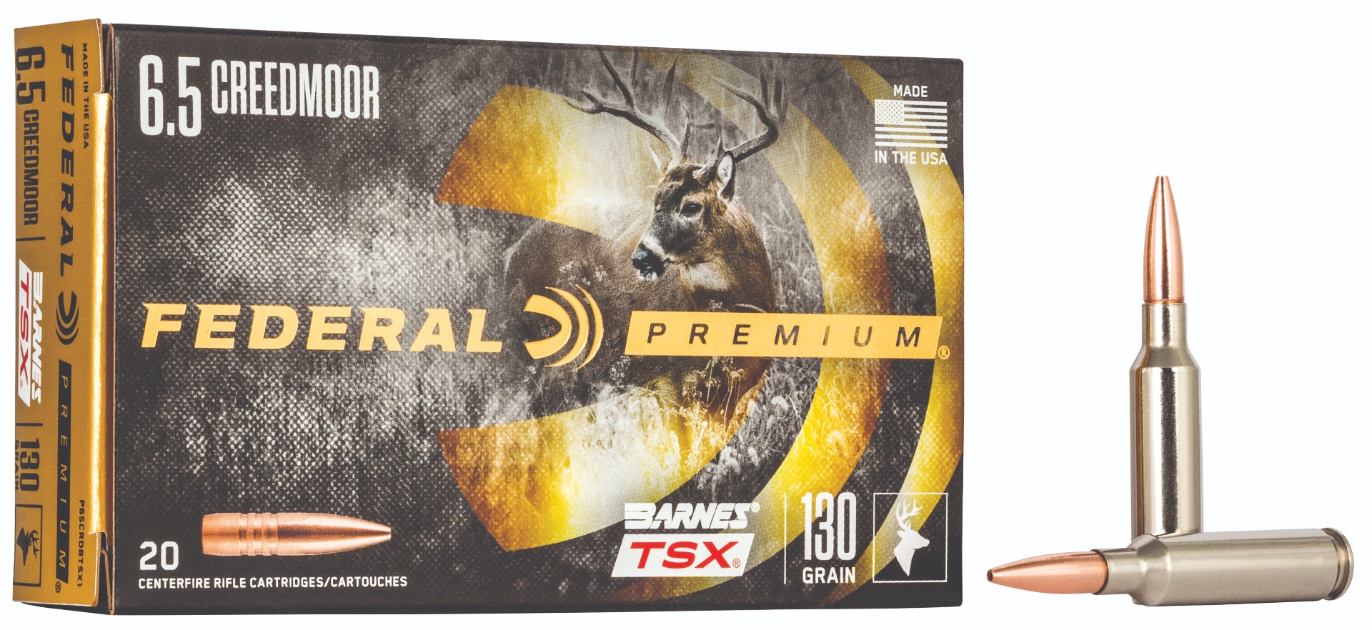 FDR 6.5CR 130GR BAR TSX 20RD