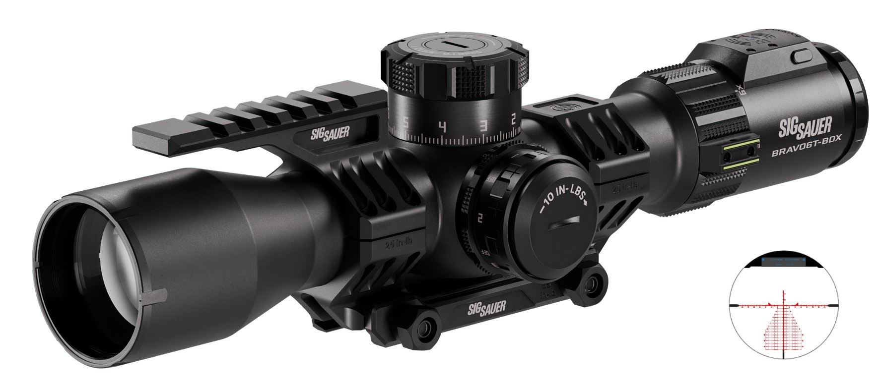 SIG SAUER BRAVO6T-BDX 3-18X44 35MM