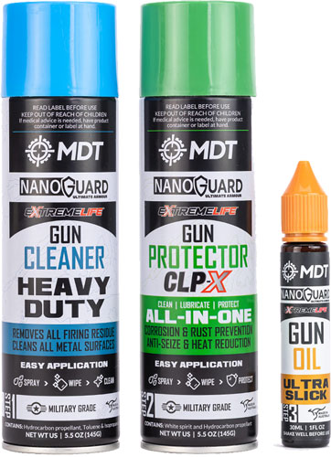 MDT NANOGUARD 3 STEP CLEANING - KIT STANDARD