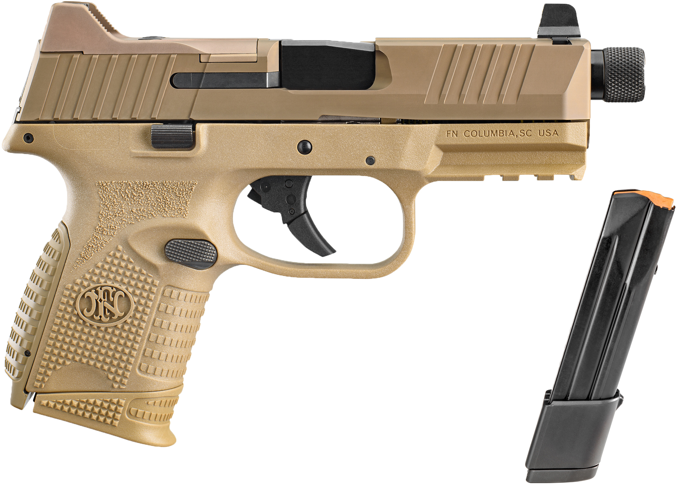 FNM 509C TAC 9MM FDE 24RD