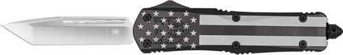 COBRATEC LARGE FS3 OTF BLACK - OUT FLAG 3.5" D2 TANTO NS