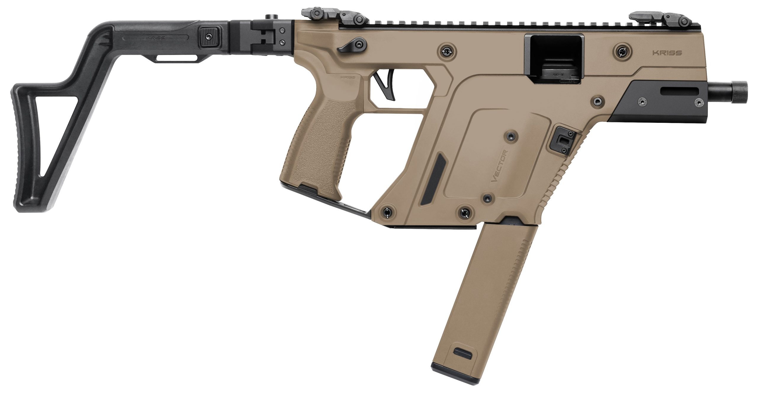 KRISS USA VECTOR SBR 45ACP 5.5" FDE 30+1